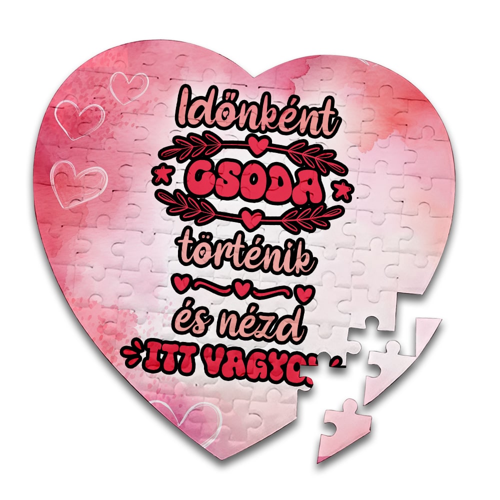 Időnként csoda történik - 2024 | Valentin-nap puzzle