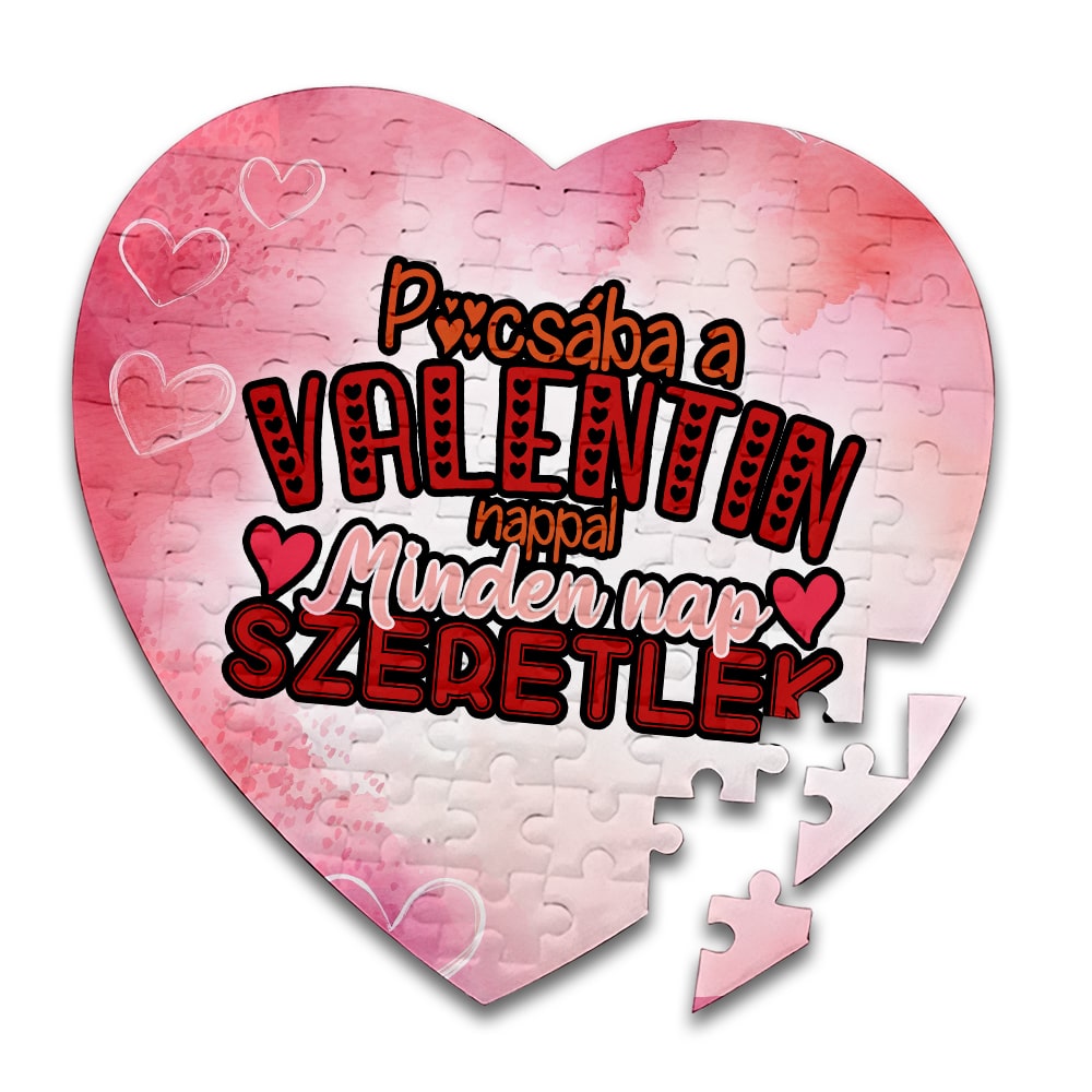 Picsába a valentin - 2024 | Valentin-nap puzzle