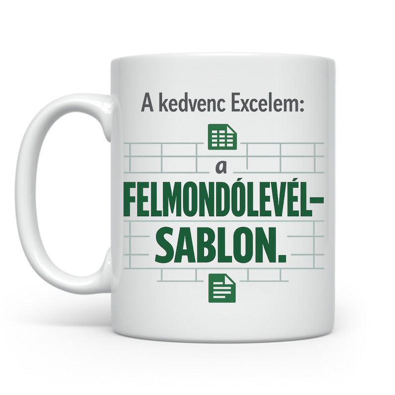 A kedvenc excelem