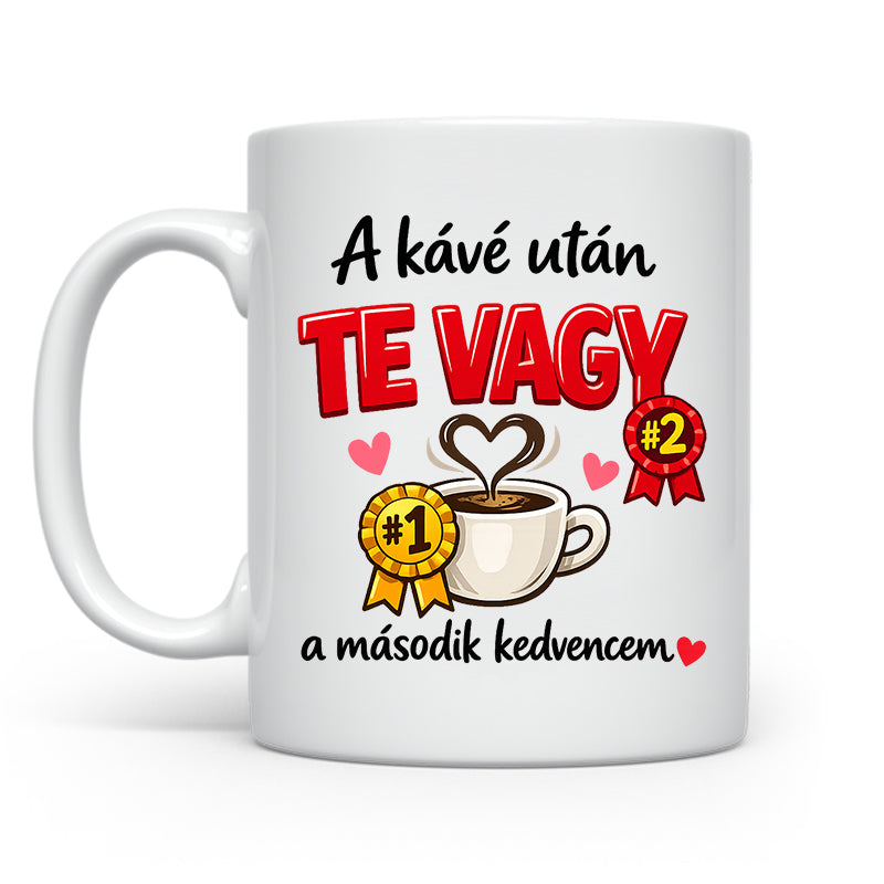 A kávé után te vagy