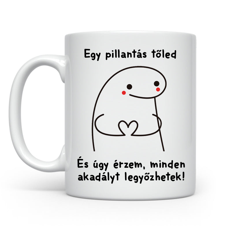 Egy pillantás tőled - Stickman bögre