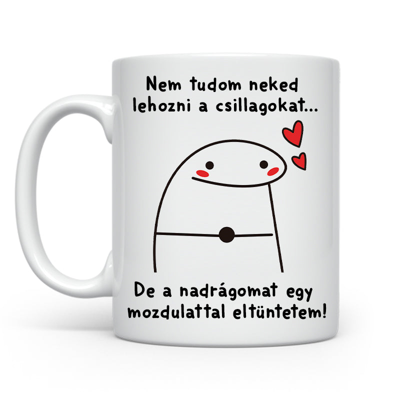 Nem tudom neked lehozni - Stickman bögre