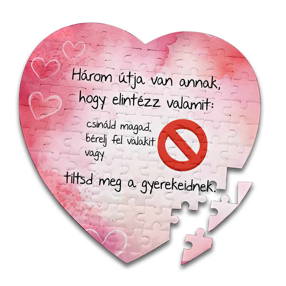 Puzzle, Három útja van annak – Anyák napjára