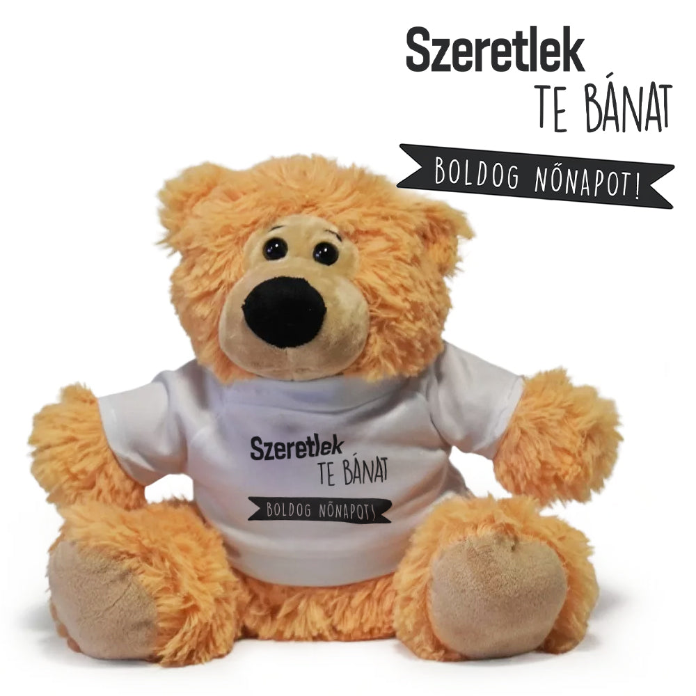 Szeretlek, te bánat - Nőnap 2025 plüss maci