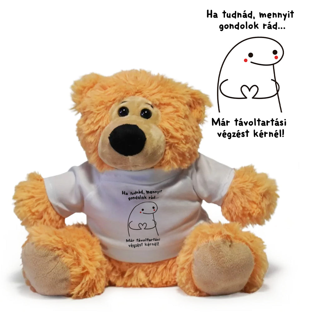 Ha tudnád mennyit - Stickman bögre plüss maci