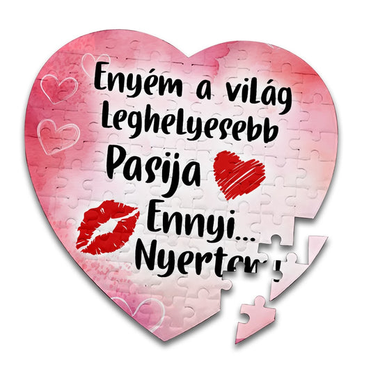 Enyém a világ leghelyesebb - Páromnak puzzle