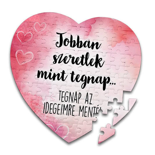 Jobban szeretlek - Páromnak puzzle