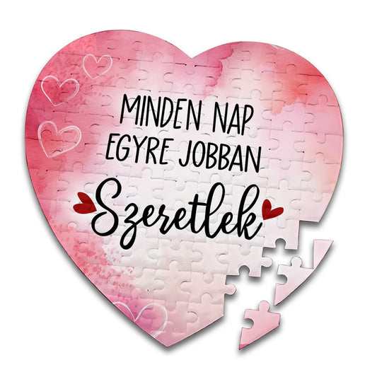 Egyre jobban szeretlek - Páromnak puzzle