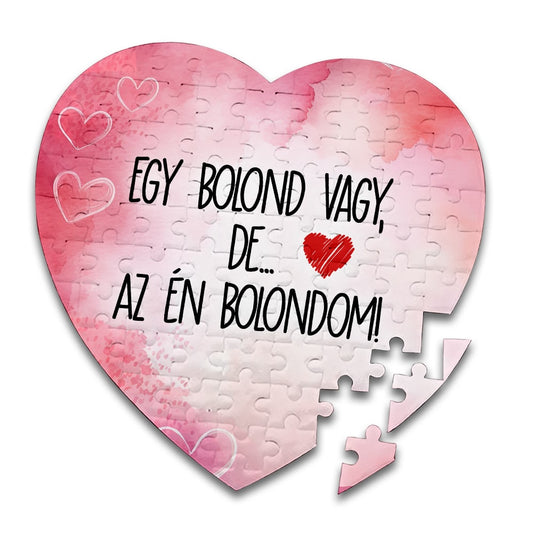 Egy bolond vagy - Páromnak puzzle