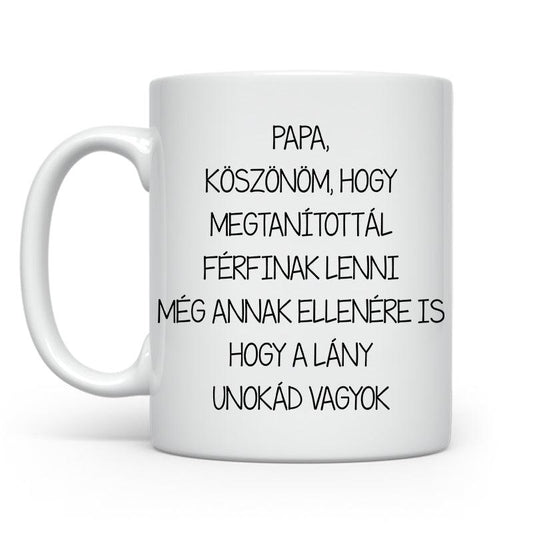 Köszönöm, hogy megtanítottál férfinek - Papa | Karácsonyra - Tecuccod