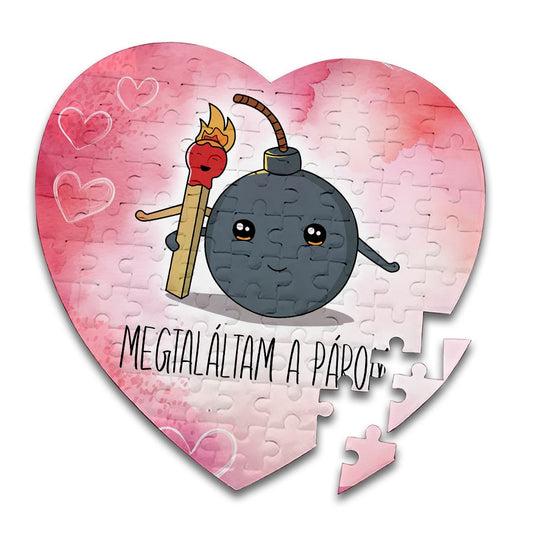 Megtaláltam a párom - Páromnak puzzle