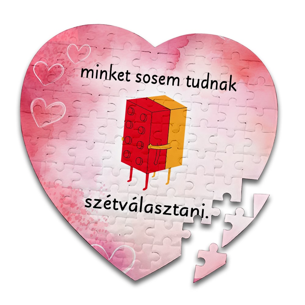 Minket sosem tudnak szétválasztani - Páromnak puzzle