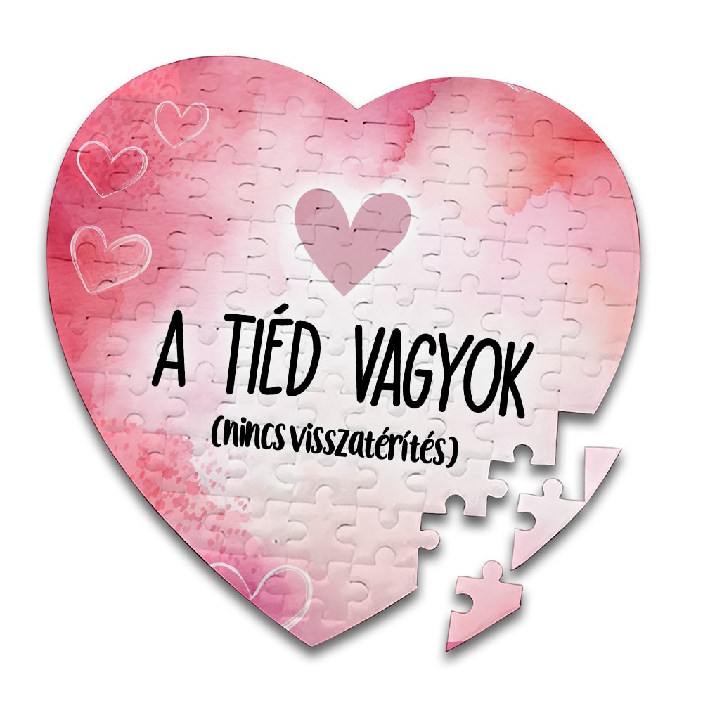 Tiéd vagyok, nincs visszatérítés - Páromnak puzzle