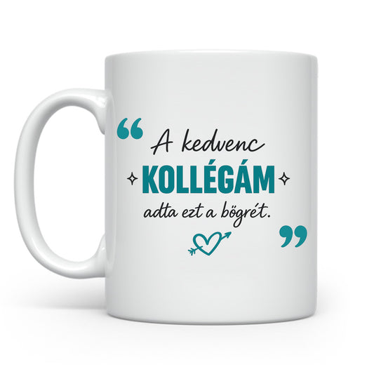 A kedvenc kollégám