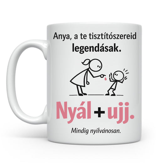 A te tisztítószereid