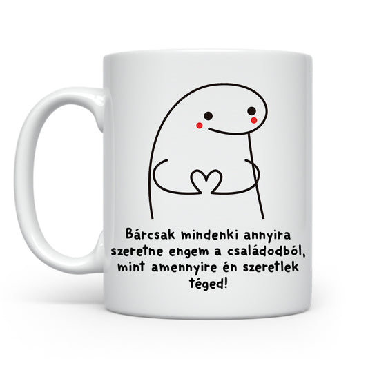 Bárcsak mindenki - Stickman bögre