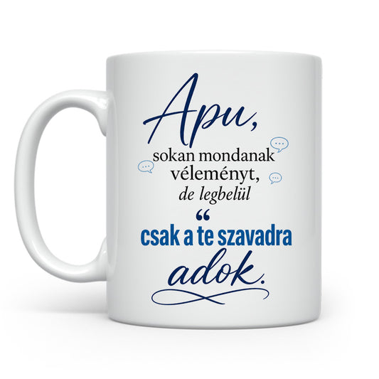 Csak a te szavad
