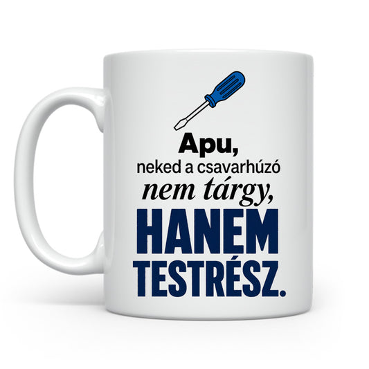 Csavarhúzó testrész