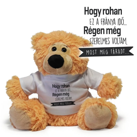 Hogy rohan ez a fránya - Nőnap 2025 plüss maci