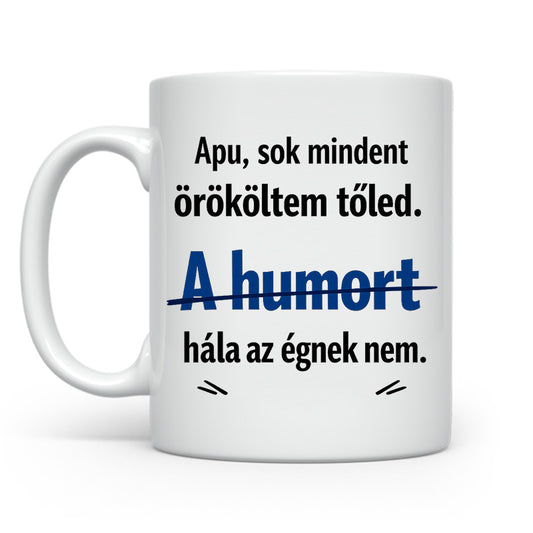 Humort nem örököltem