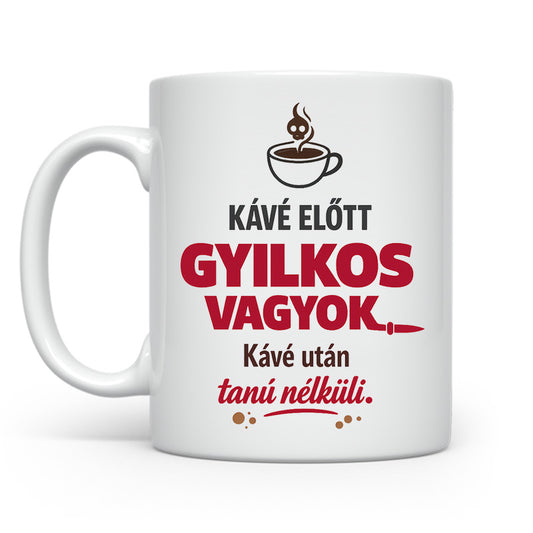 Kávé után tanú nélküli