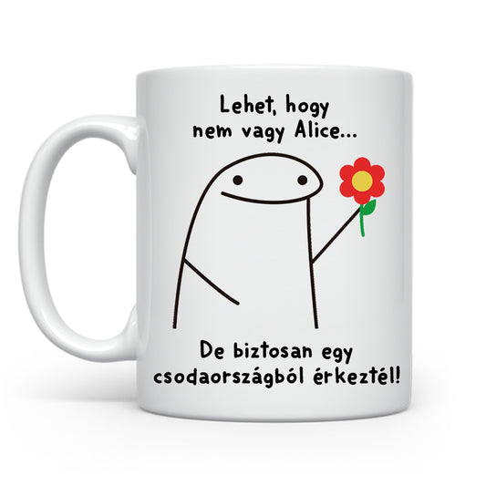 Lehet, hogy nem Alice - Stickman bögre