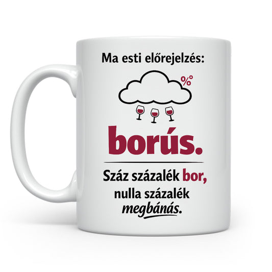 Ma esti előrejelzés
