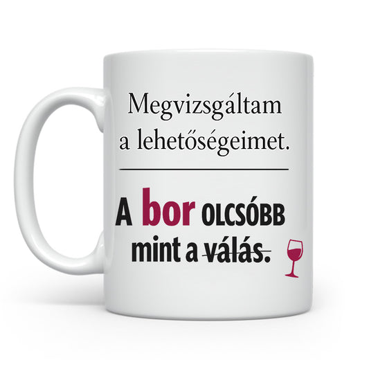 Megvizsgáltam a lehetőségeim