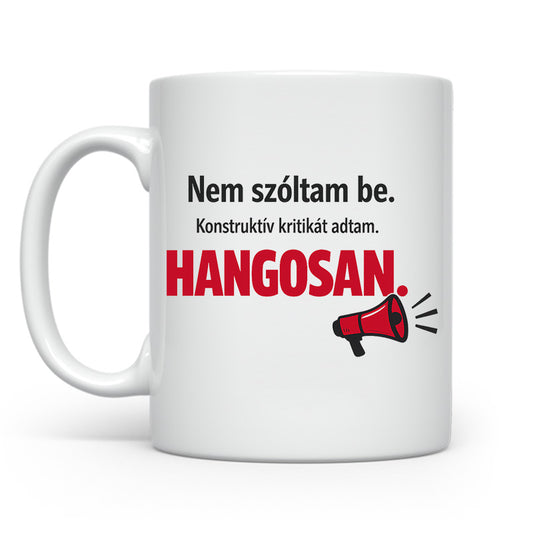 Nem szóltam be