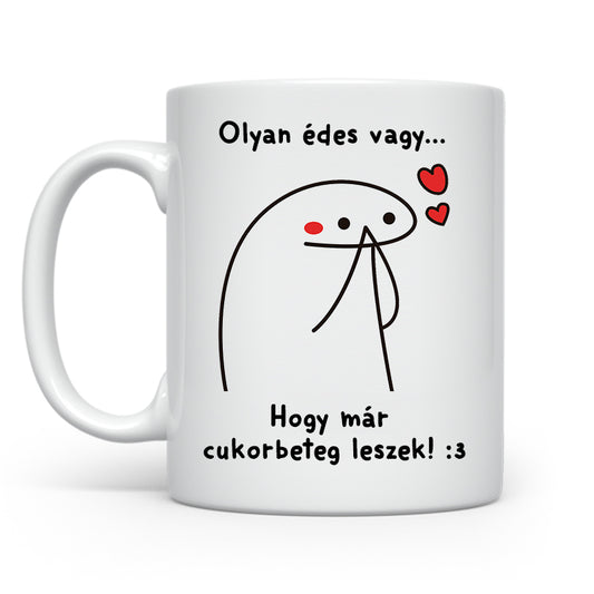 Olyan édes vagy - Stickman bögre