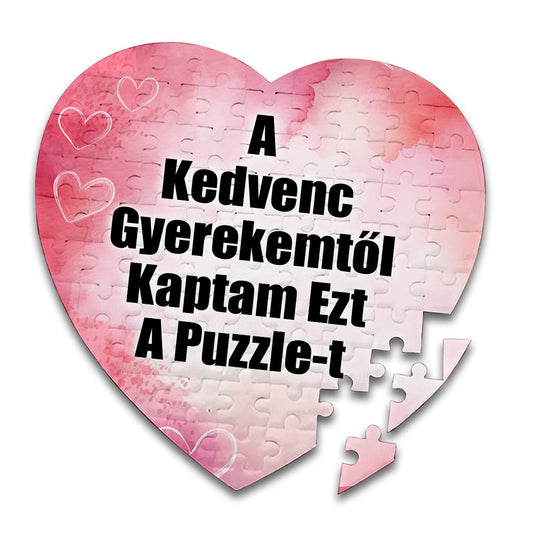 Puzzle, A kedvenc gyermekemtől – Anyák napjára