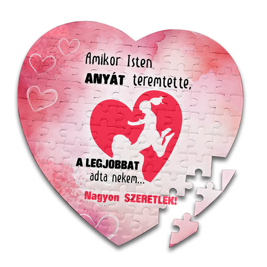Puzzle, Amikor isten anyát teremtette – Anyák napjára