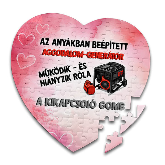 Puzzle, Az anyákba beépített aggodalom – Anyák napjára