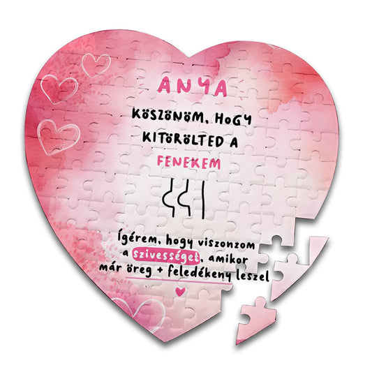 Puzzle, Köszönöm hogy kitöröltél – Anyák napjára