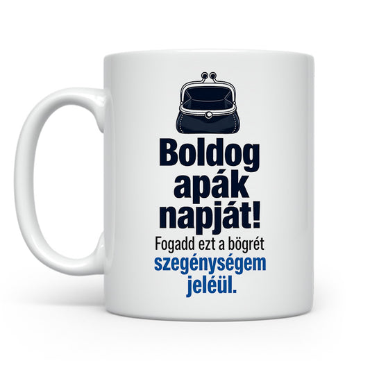 Szegénységem jeléül