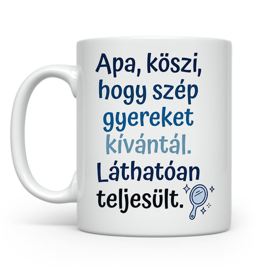 Szep gyereket kivantal apa