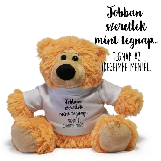 Jobban szeretlek - Páromnak plüss maci