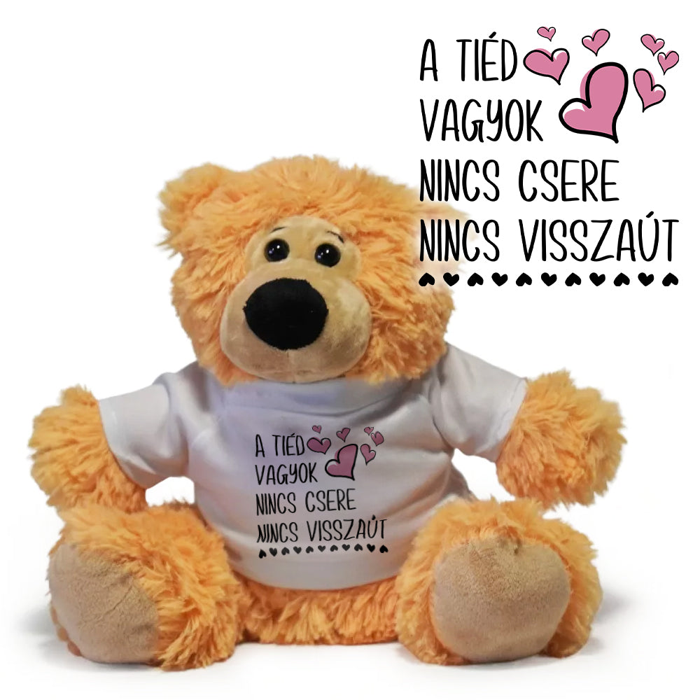 Nincs csere - Páromnak plüss maci