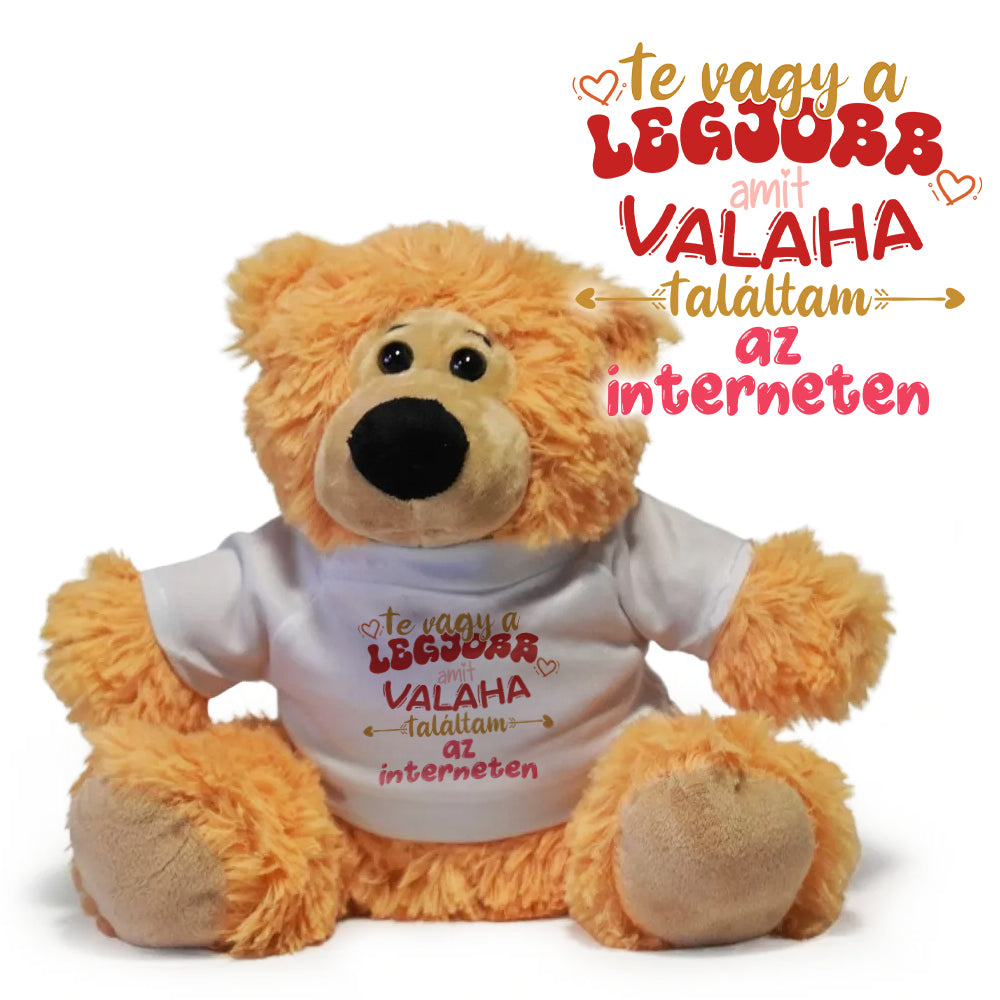 Te vagy a legjobb - 2024 | Valentin-nap plüss maci